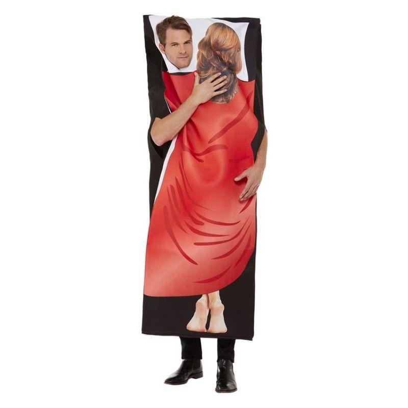 2 In The Bed Costume Red Mens -1