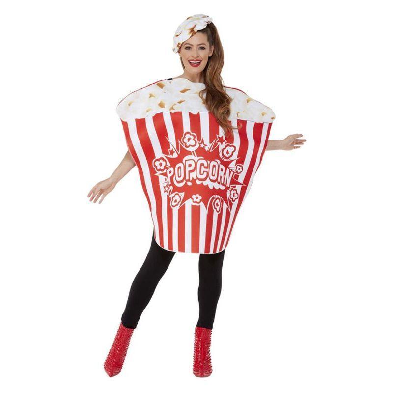 Popcorn Costume Red & White Mens