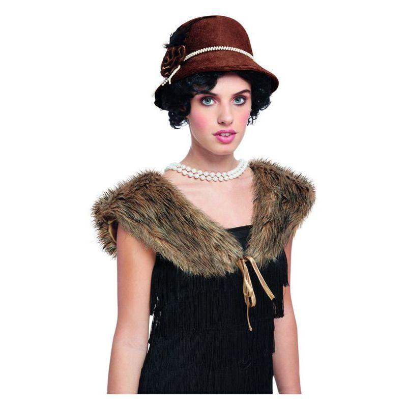 20s Deluxe Instant Kit Brown Womens -1