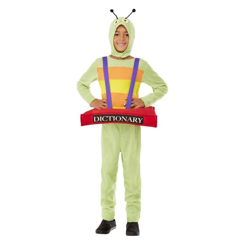 Book Worm Costume Unisex Green -1