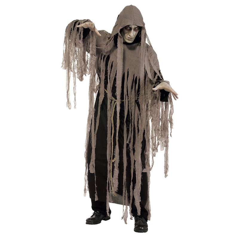 Zombie Nightmare Costume Mens Brown -5