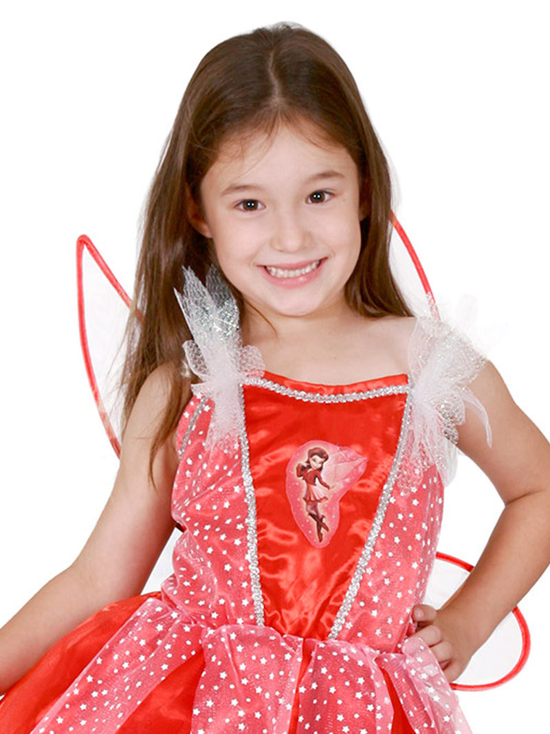 Rosetta Ballerina Costume Child Girls Red -2