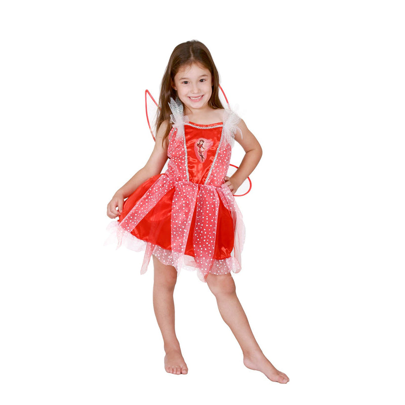 Rosetta Ballerina Costume Child Girls Red -1
