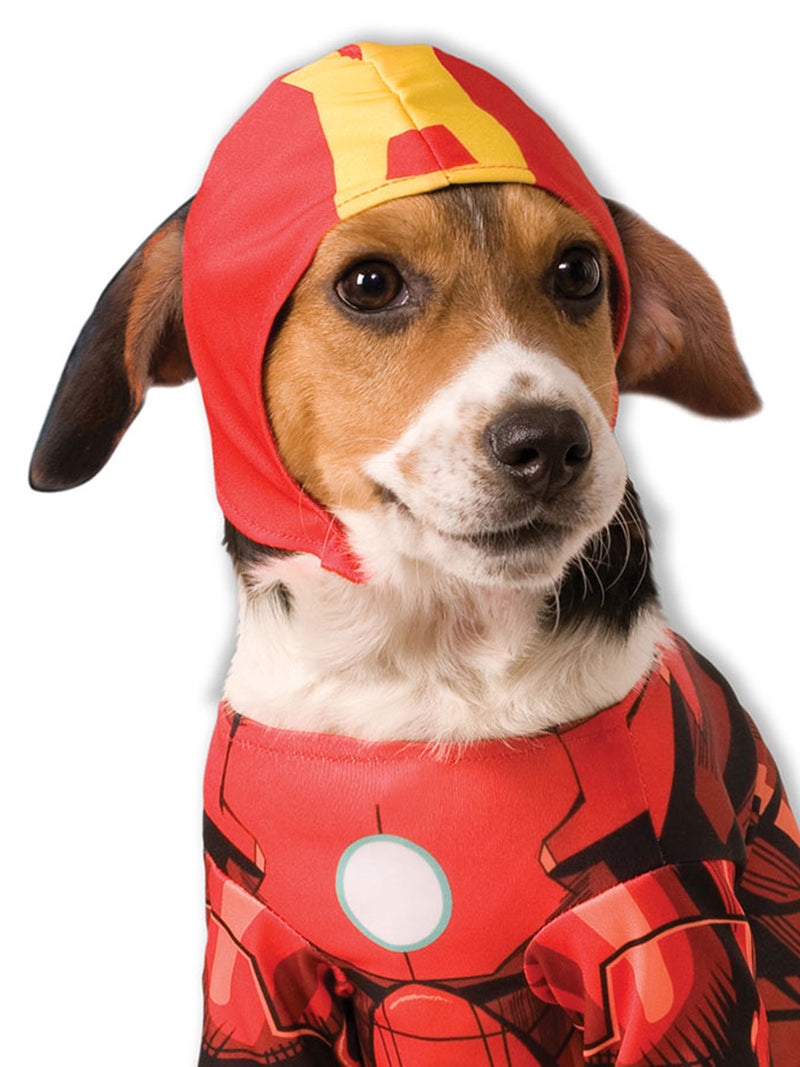 Iron Man Pet Costume Dog Or Cat Red