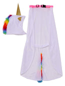 Unicorn Cape With Hood and Lightup Collar Pet Costume