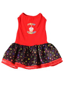 Barkday Tutu Dress Pet Costume Dog Or Cat Red