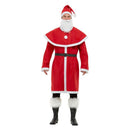 Father Christmas Santa Costume Adult Red