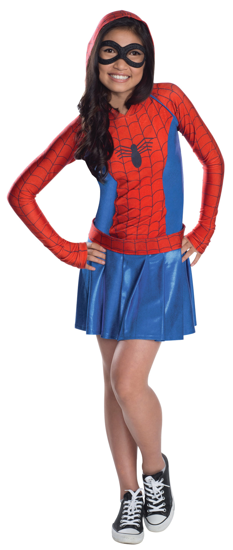 Spider-girl Hoodie Dress Girls