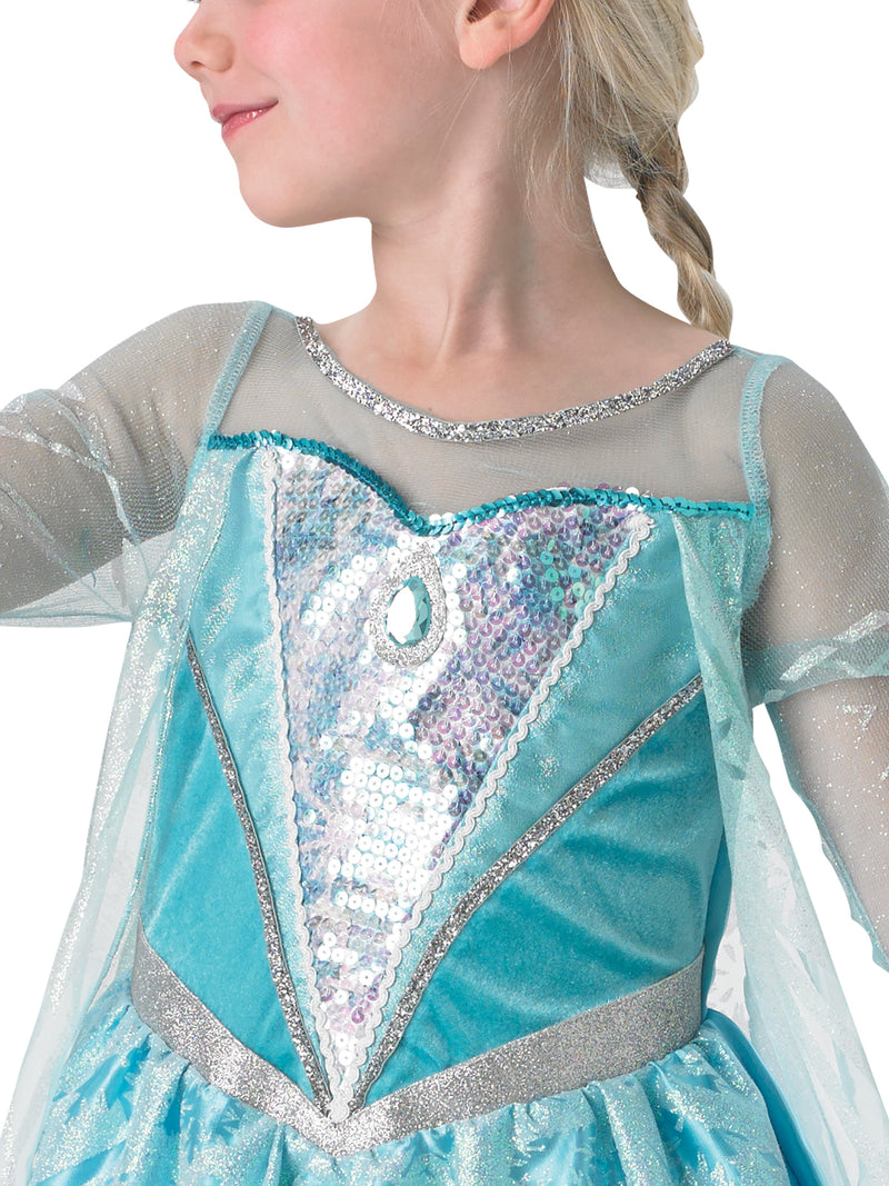 Elsa Premium Costume Child Girls Blue