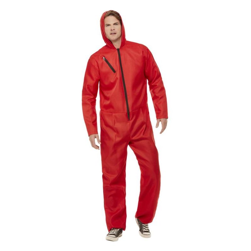 Bank Robber Jumpsuit Red Unisex -1