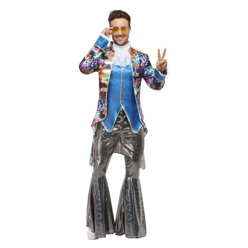 Fiesta Jacket Multicoloured Tail Coat with Gold Trim