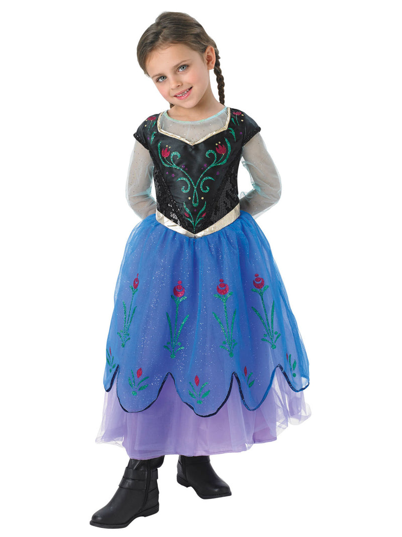 Anna Premium Costume Child Girls Blue