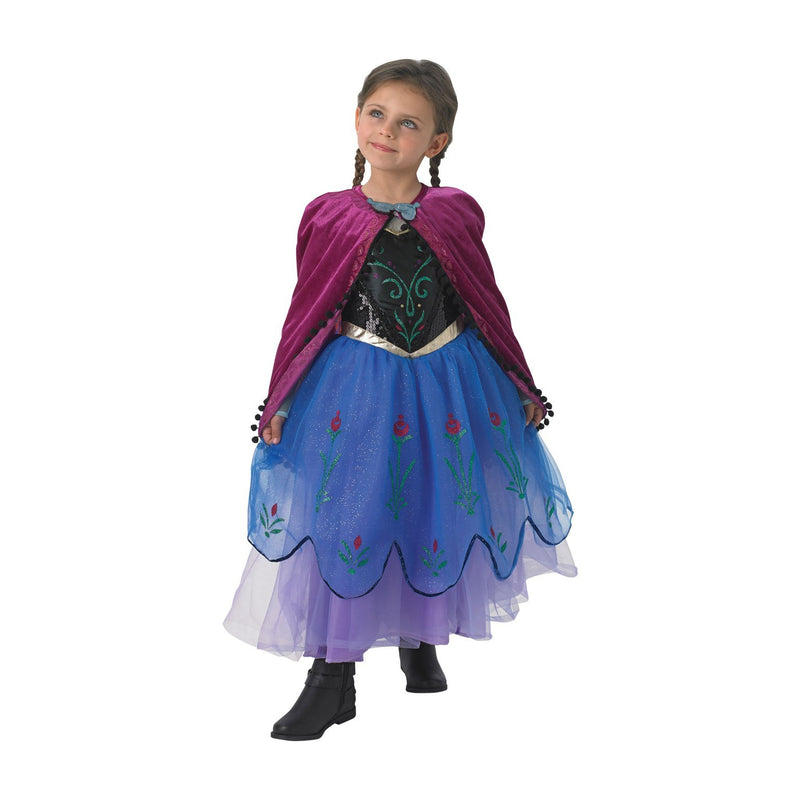 Anna Premium Costume Child Girls Blue