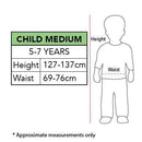 Wonder Woman Sequin Costume Girls Red -5