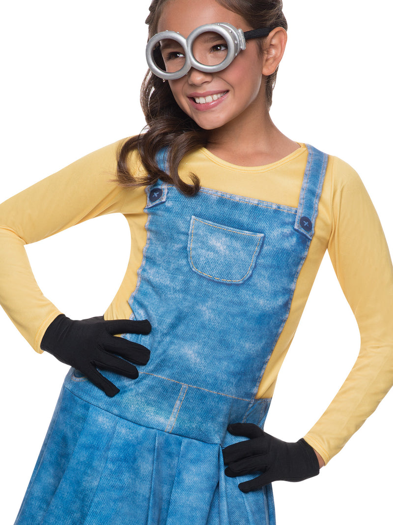 Minion Female Costume Child Unisex Blue