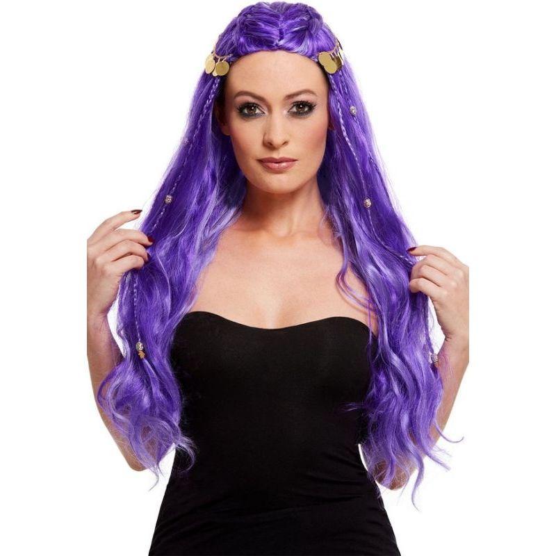 Fortune Teller Wig Adult Purple