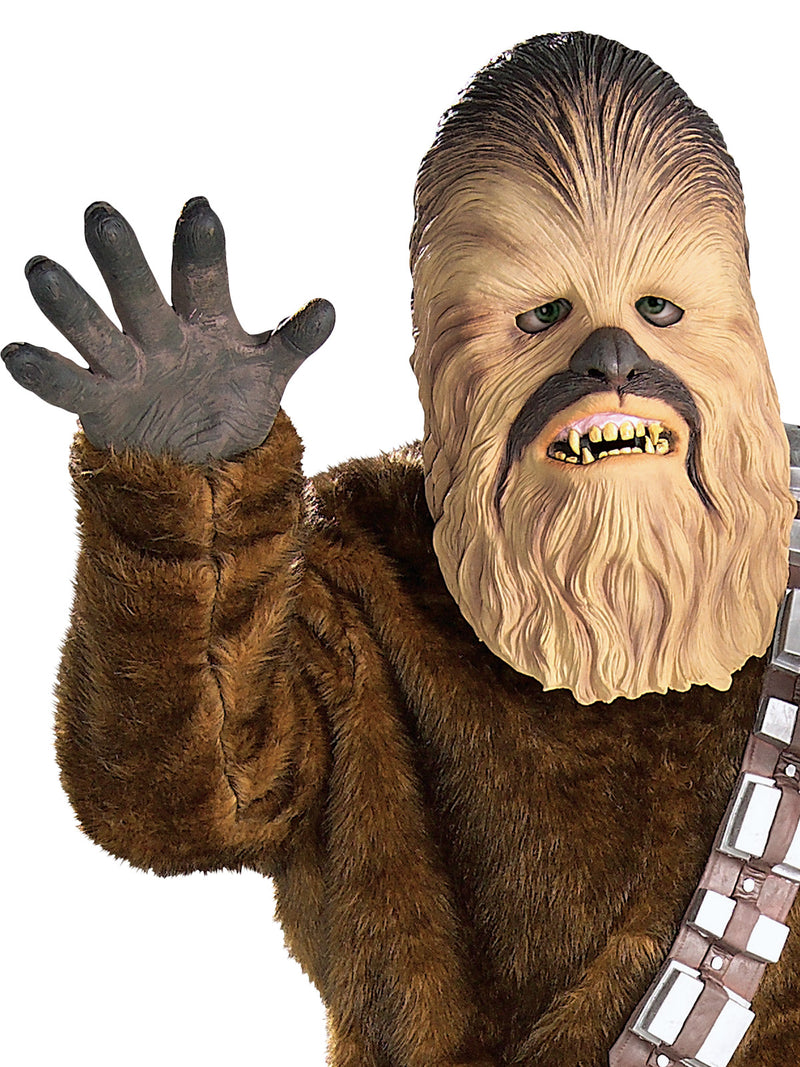 Chewbacca Deluxe Costume Child Mens Brown -4