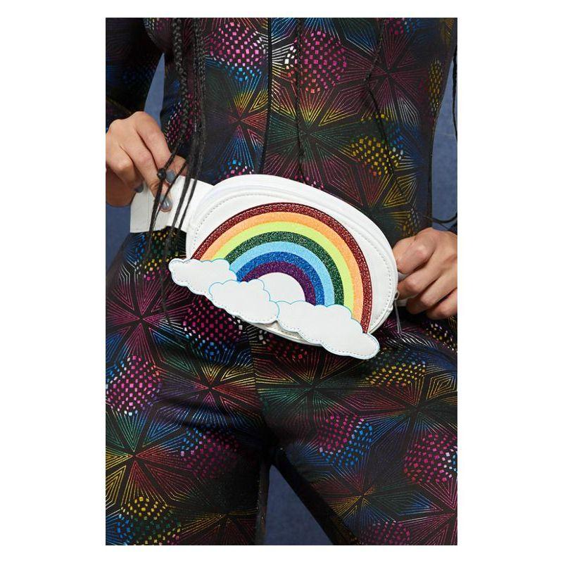 Fever Rainbow Bum Bag Womens White