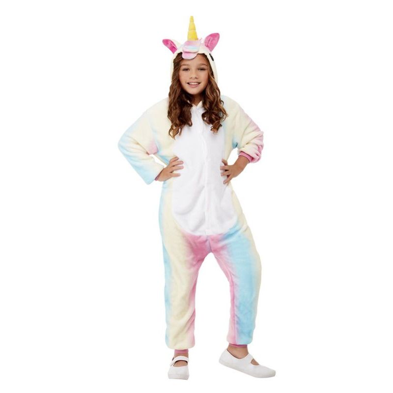 Unicorn Onesie Costume Girls White