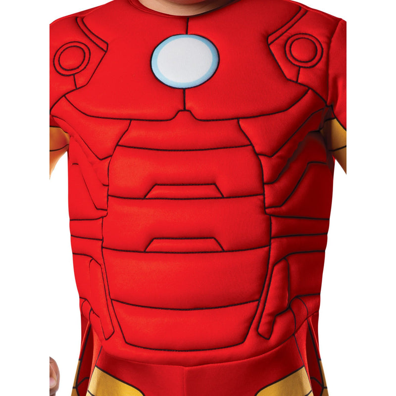 Iron Man Costume Boys Red