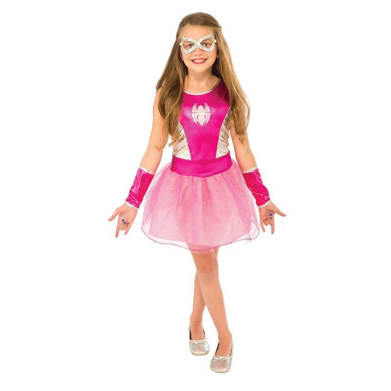 Spider Girl Pink Tutu Dress Girls -4