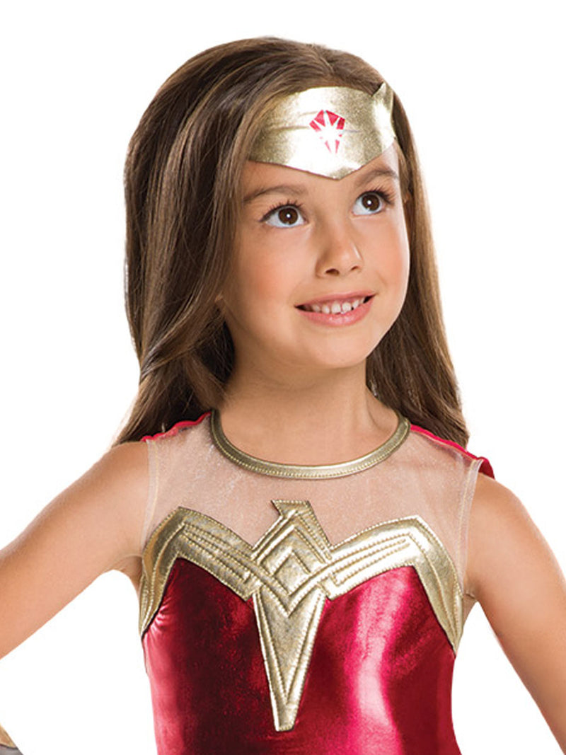 Wonder Woman Costume Child Girls Blue -2