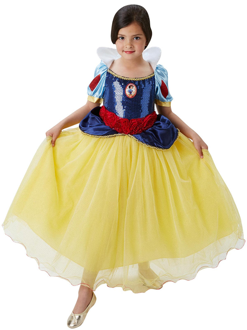Snow White Premium Costume Child Girls Blue