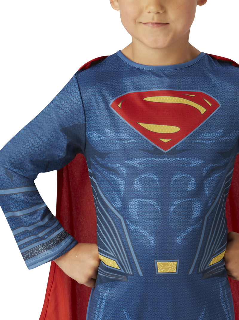 Superman Classic Costume Child Boys Blue -2