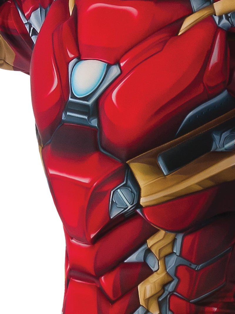 Iron Man Civil War Deluxe Costume Child Boys Red -3