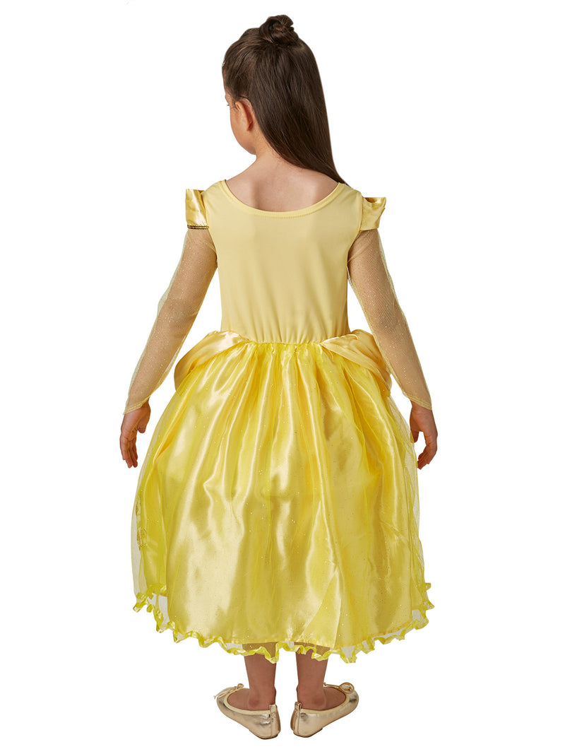 Belle And The Beast Deluxe Ballgown Child Girls Yellow