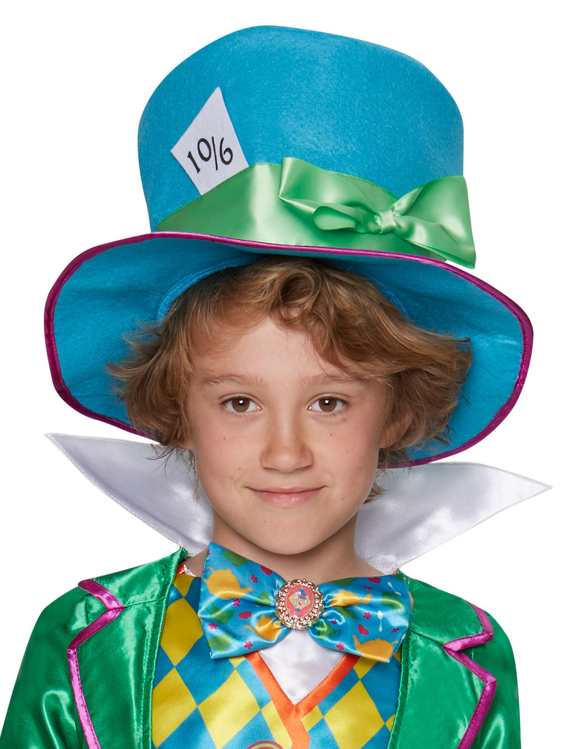 Mad Hatter Boys Deluxe Costume Large Polybag Tween -3