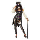 Deluxe Voodoo Witch Doctor Costume Black