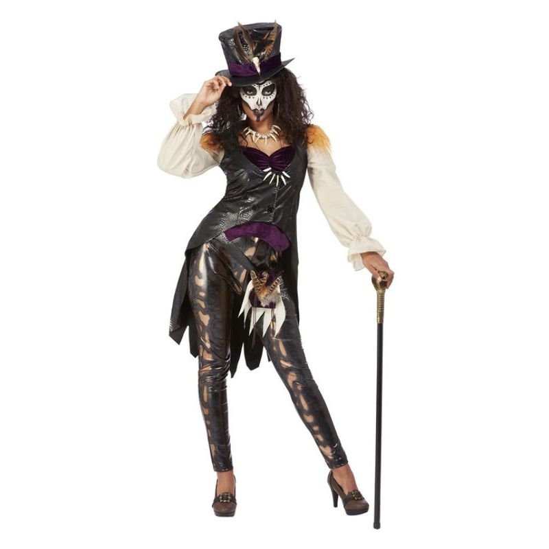 Deluxe Voodoo Witch Doctor Costume Womens