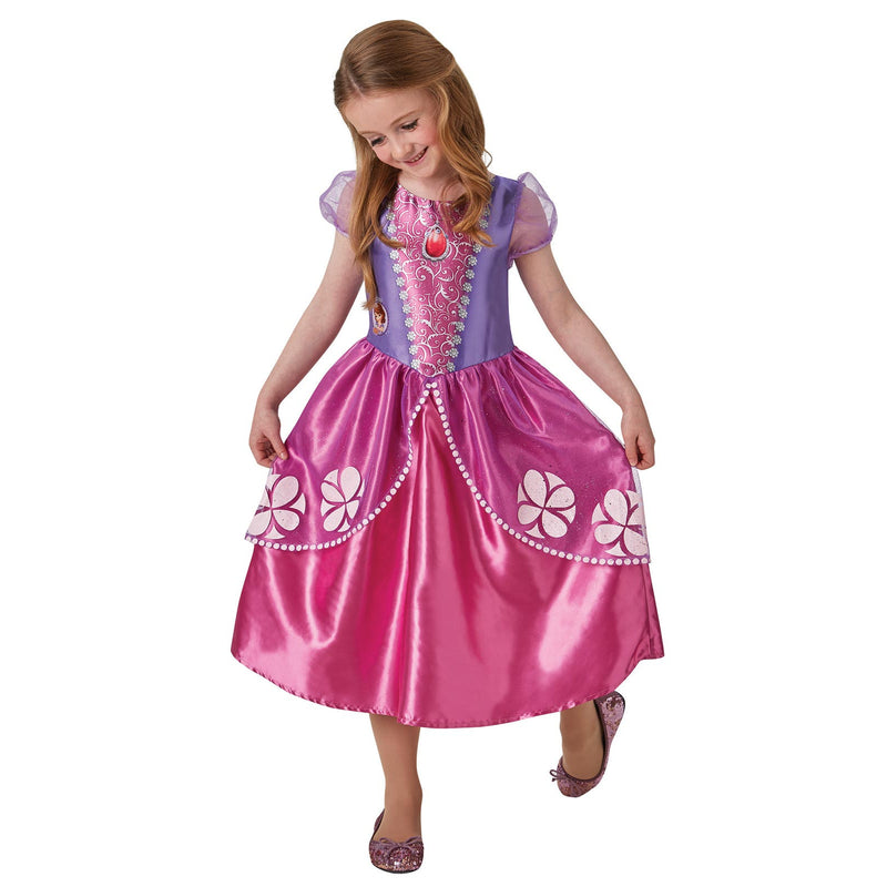 Sofia Classic Pink Dress Child Girls -1