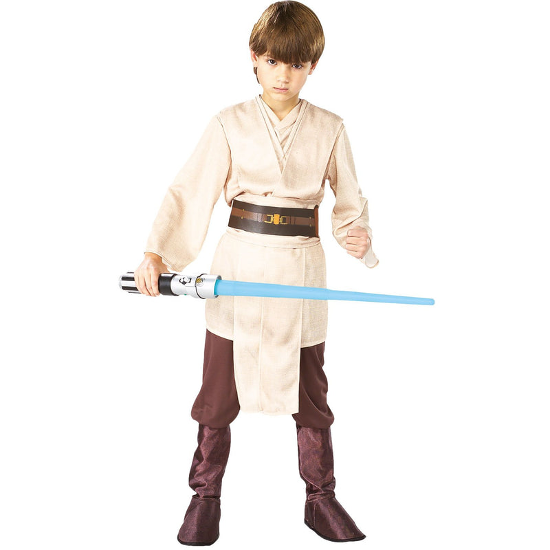 Jedi Knight Deluxe Costume Child Boys Beige