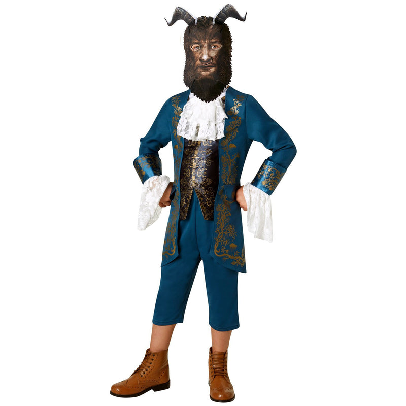 Beast Live Action Deluxe Costume Child Girls Blue