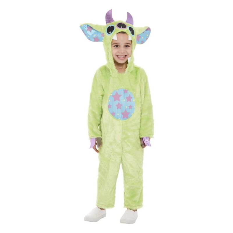 Toddler Monster Costume Green Boys