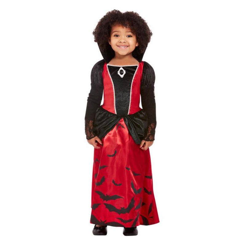 Toddler Vampire Costume Red & Girls