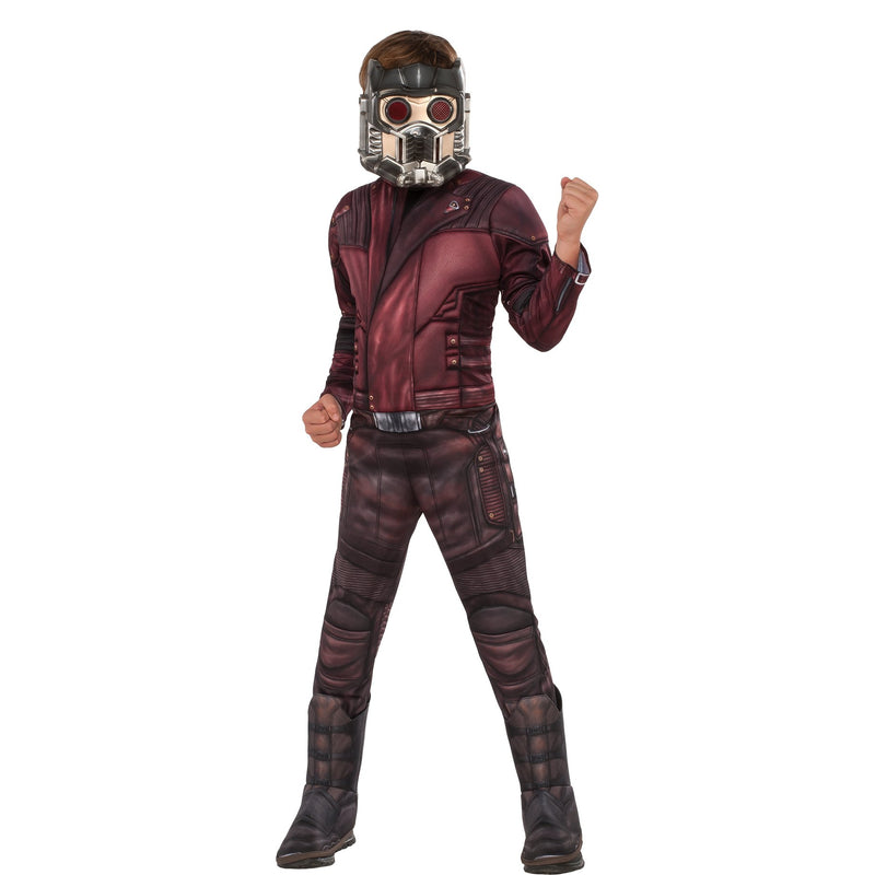 Star Lord Deluxe Costume Boys Red