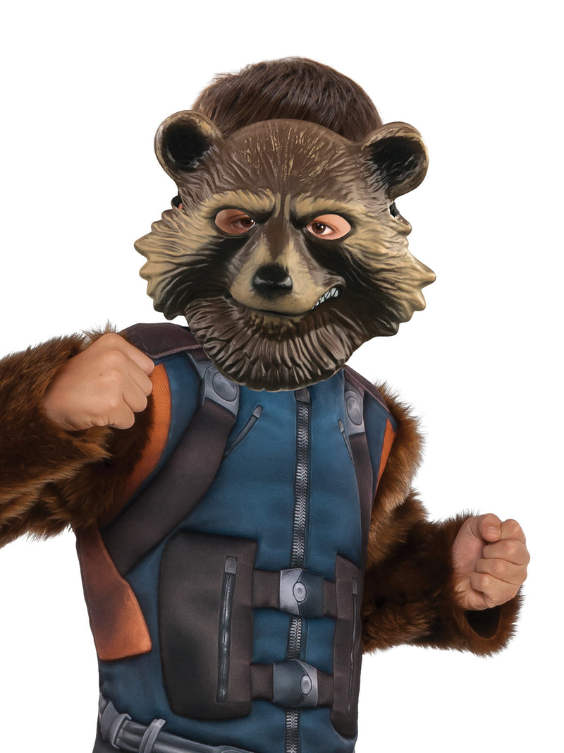 Rocket Raccoon Deluxe Costume Child Boys Brown