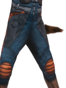 Rocket Raccoon Deluxe Costume Child Boys Brown