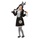 Dark Mad Hatter Costume Girls Wonderland