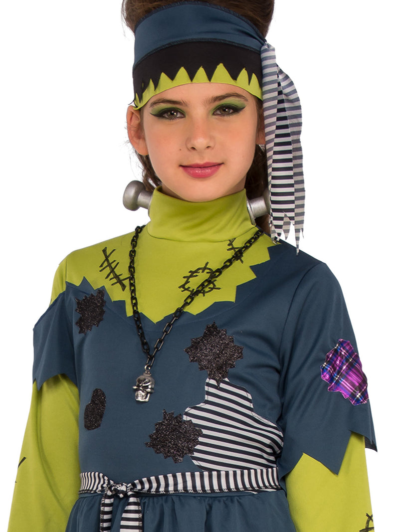 Franny Stein Costume Teen Girls Green