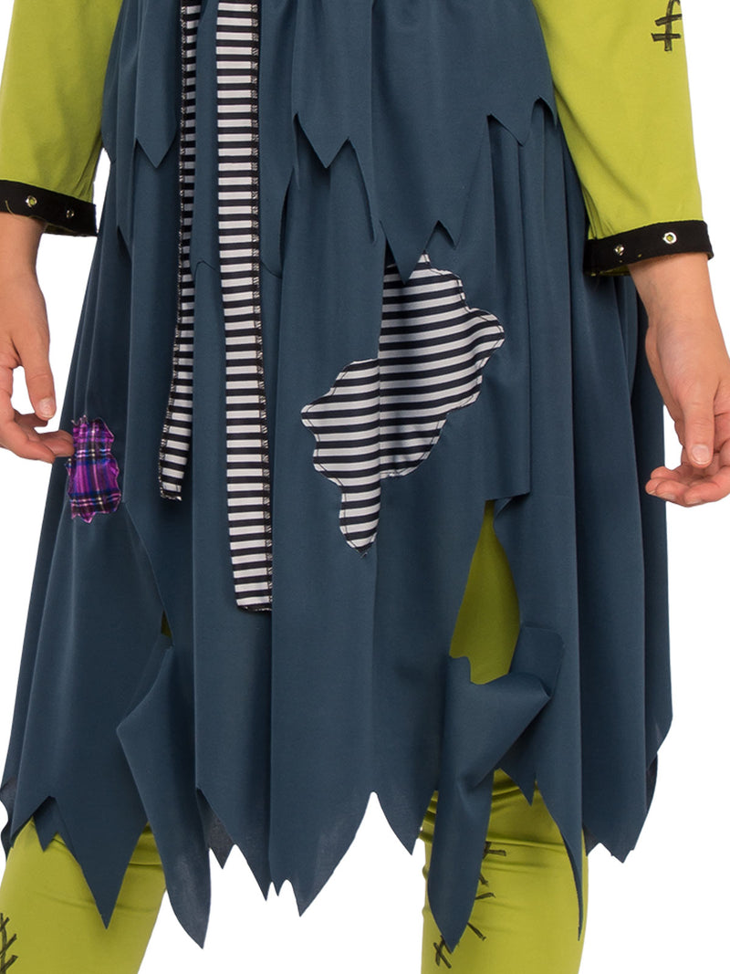 Franny Stein Costume Teen Girls Green