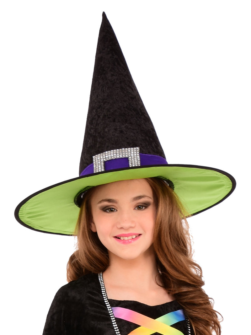 Rainbow Witch Costume Child Girls