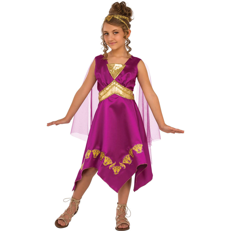 Grecian Goddess Costume Child Girls Pink