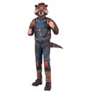 Rocket Raccoon Costume Child Boys Blue