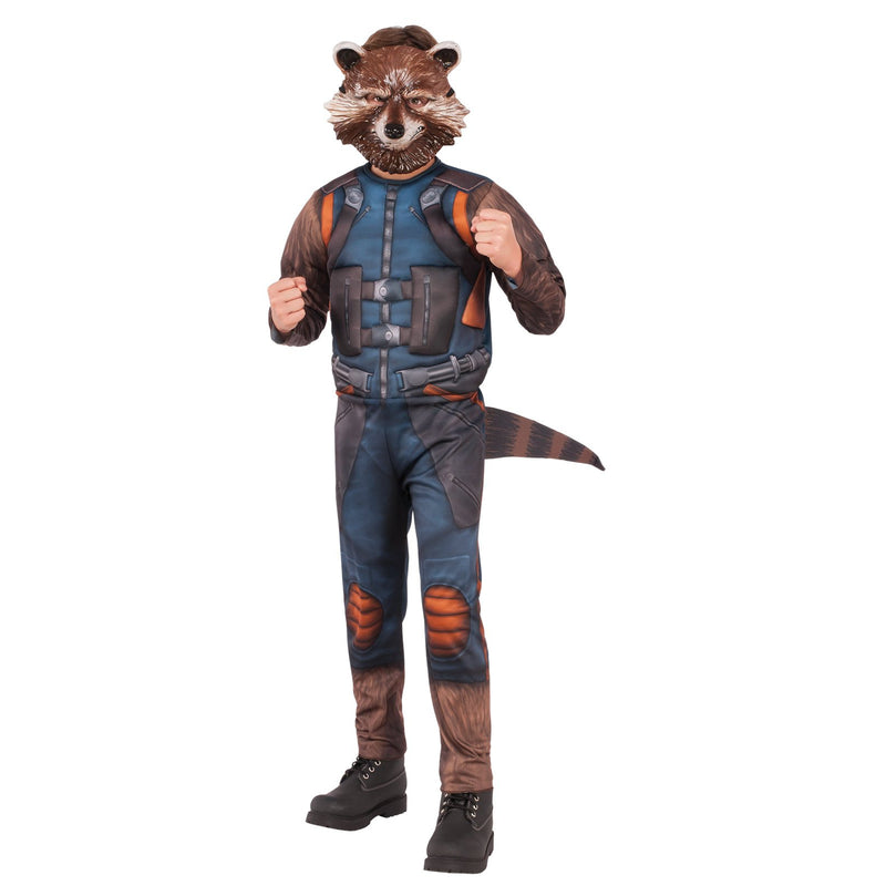 Rocket Raccoon Costume Child Boys Blue