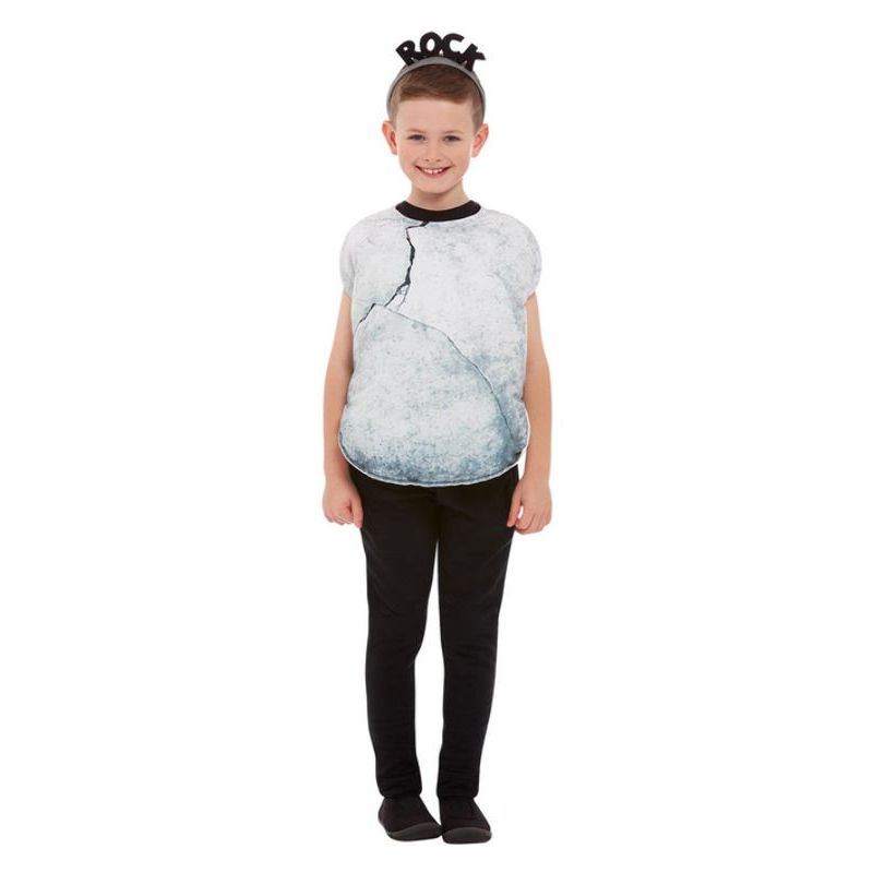 Rock Costume Grey Unisex White