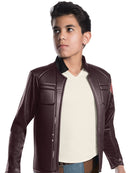 Poe Dameron Deluxe Costume Child Boys Brown